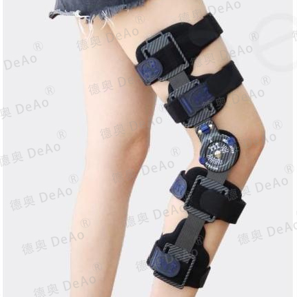DA334-8  護(hù)膝(帶鎖定，碳纖，支條可調(diào)節(jié))